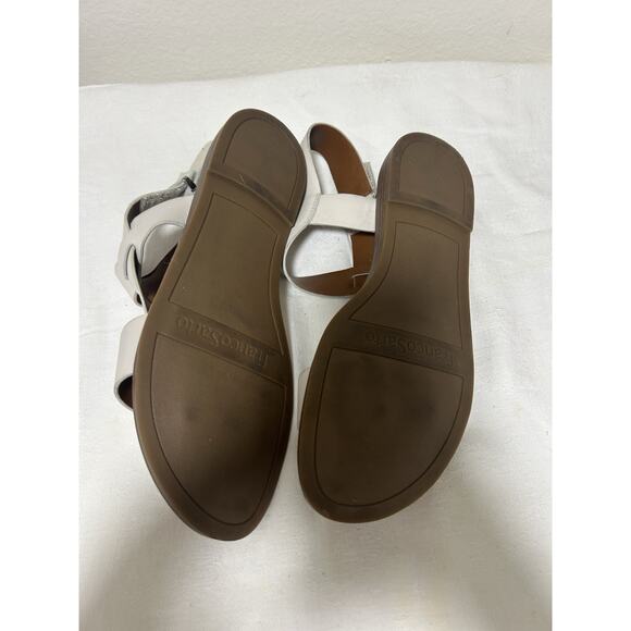 Franco Sarto L-Glenni Ivory Leather Comfort Strappy Womens Sandal Size 9M - Picture 8 of 8